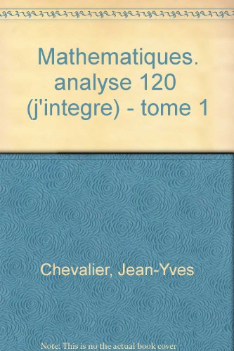 Les Bases de l'analyse : exercices corrigés de mathématiques : première année de l'enseignement supé