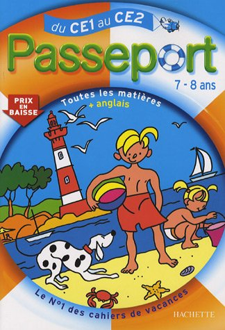 Passeport du CE1 au CE2, 7-8 ans : toutes les matières + anglais