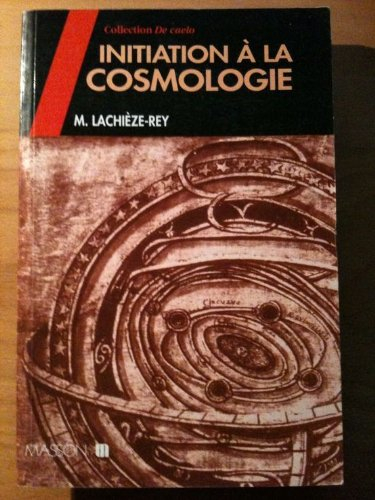 initiation à la cosmologie