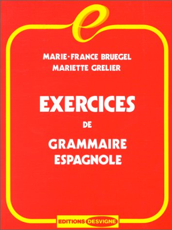 Exercices de grammaire espagnole
