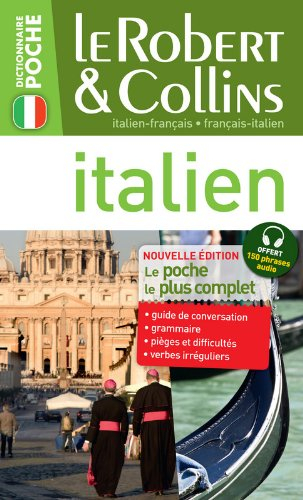 Le Robert & Collins dictionnaire poche : français-italien, italien-français