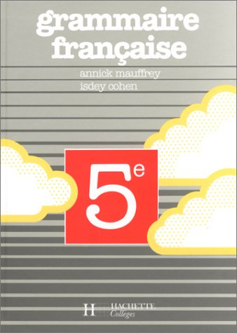 Grammaire française, 5e