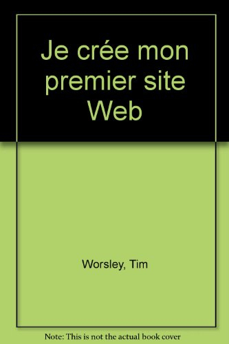 Je crée mon premier site Web avec FrontPage 2000