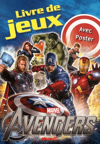 Avengers : livre de jeux avec poster