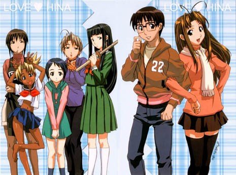 love hina tome 7 & 8 (double volume)