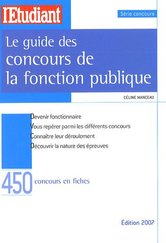 Le guide des concours de la fonction publique