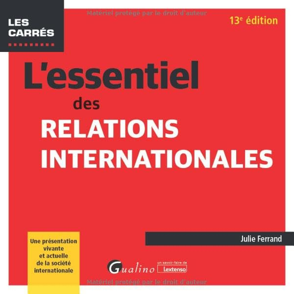 L'essentiel des relations internationales