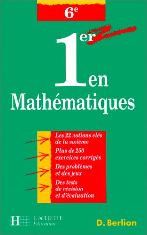 1er en mathématiques, 6e