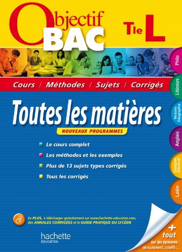 Toutes les matières, terminale L