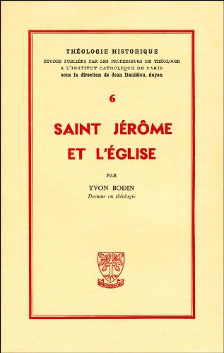saint jérôme et l'église