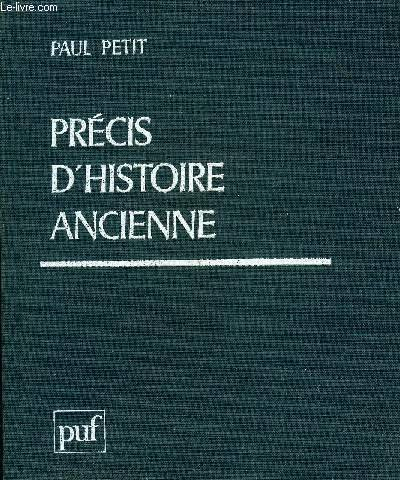 précis d'histoire ancienne