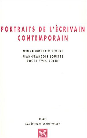 Portraits de l'écrivain contemporain