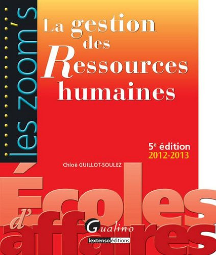 La gestion des ressources humaines