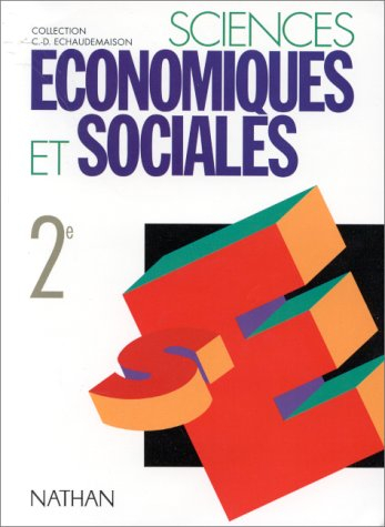 sciences économiques et sociales, seconde