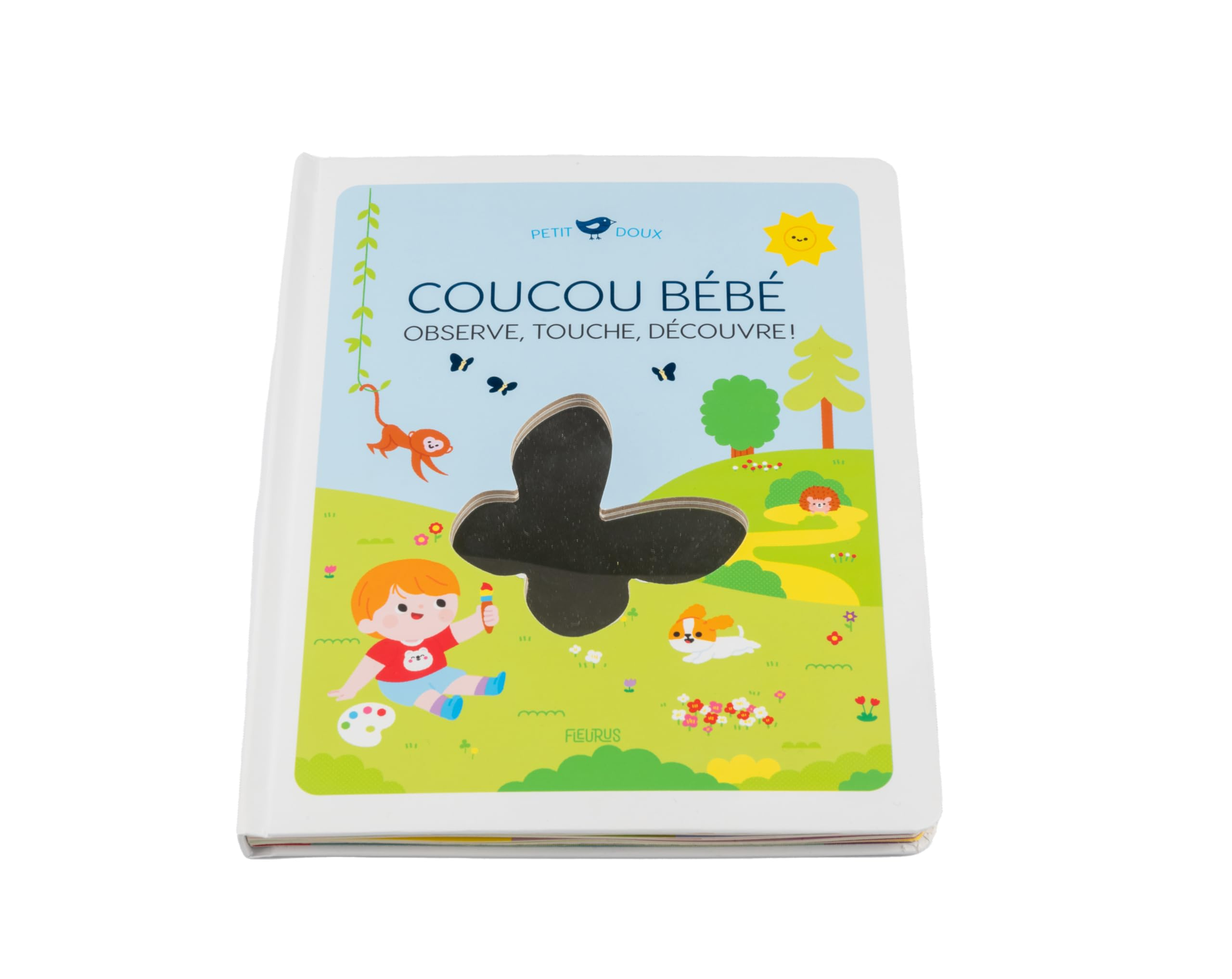 Coucou bébé : observe, touche, découvre !