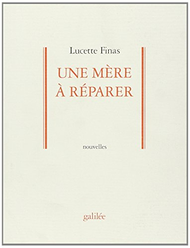 Une Mère à réparer