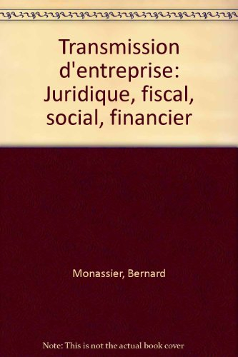 transmission d'entreprise