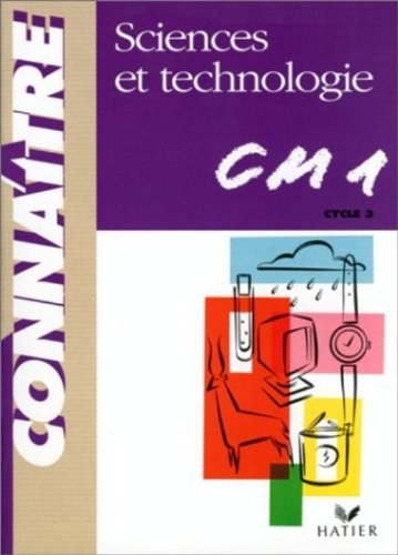 Sciences et technologie, CM1