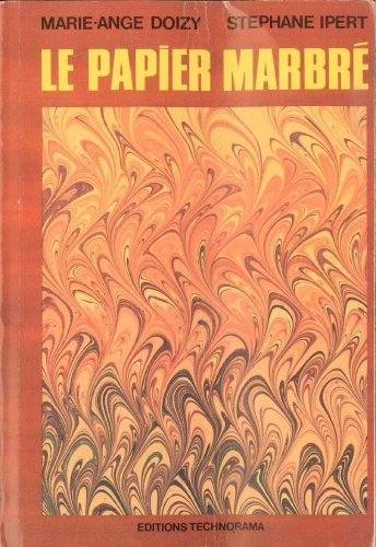 le papier marbre / son histoire et sa fabrication