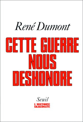 Cette guerre nous déshonore : quel nouvel ordre mondial ?