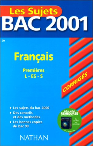 Français, premières L, ES, S