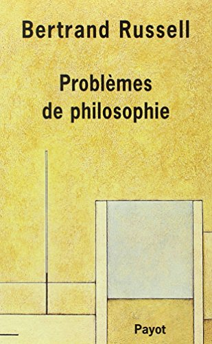 Problèmes de philosophie
