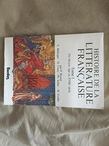 histoire de la littérature française