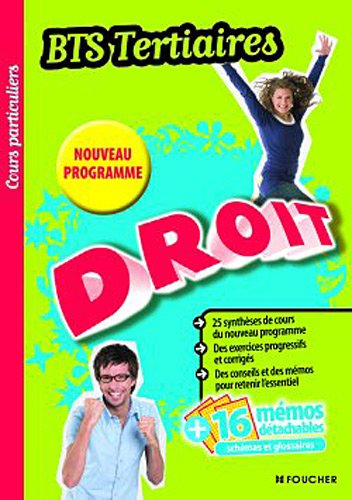 Droit : BTS tertiaires : nouveau programme