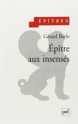 Epîtres aux insensés