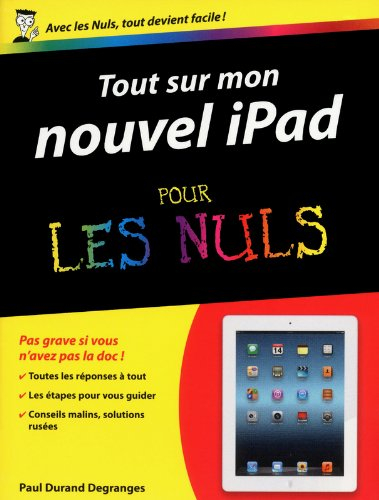 Tout sur mon nouvel iPad pour les nuls