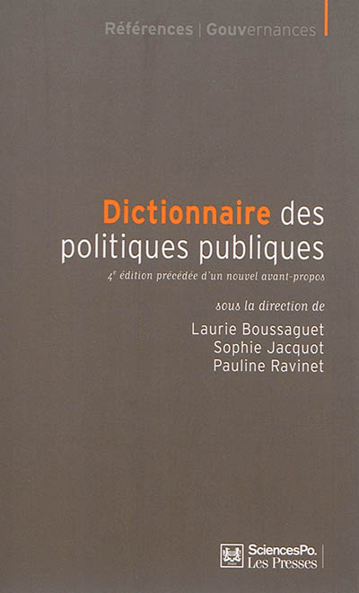 Dictionnaire des politiques publiques