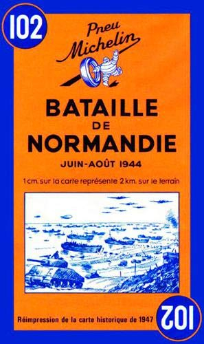 Carte Bataille de Normandie juin-aot 1944