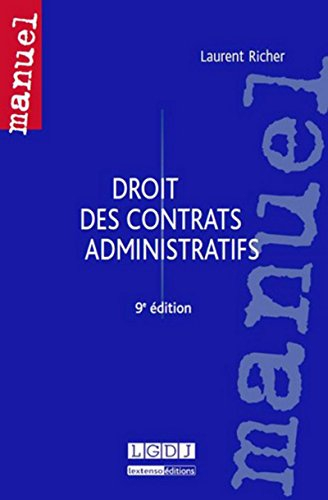 Droit des contrats administratifs