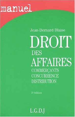 manuel de droit des affaires, 3e édition