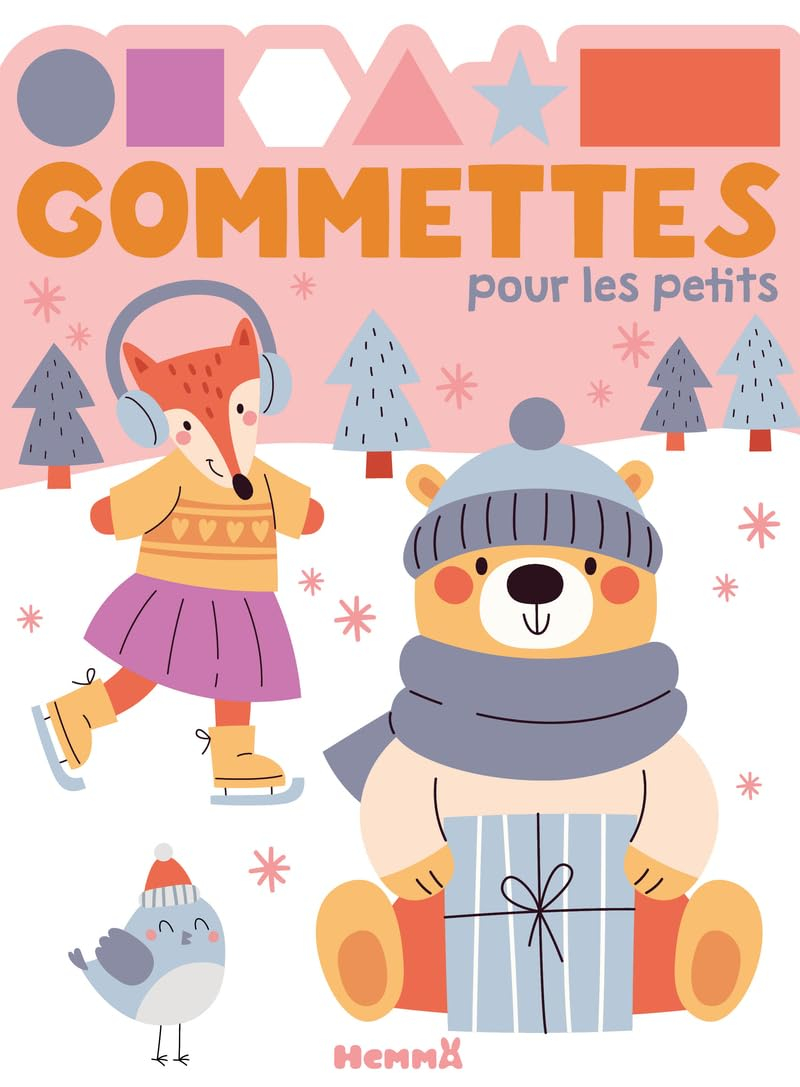 Gommettes pour les petits (Ours, renard, hiver)