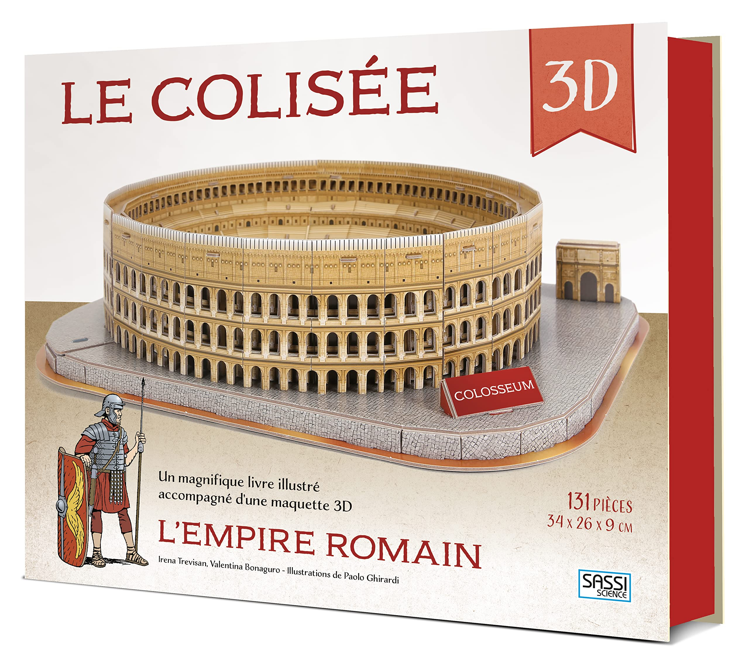 L'empire romain - Le colisée 3D: L'empire romain 8 ans