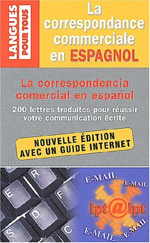 La correspondance commerciale en espagnol