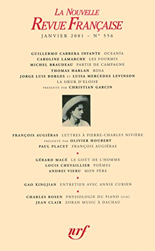 Nouvelle revue française, n° 556