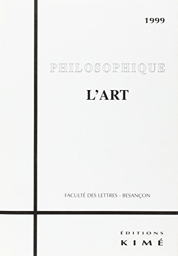 Philosophique. L'art