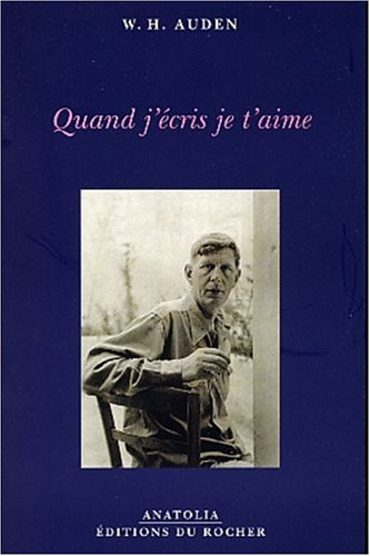 Quand j'écris je t'aime