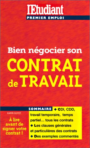 bien négocier son contrat de travail