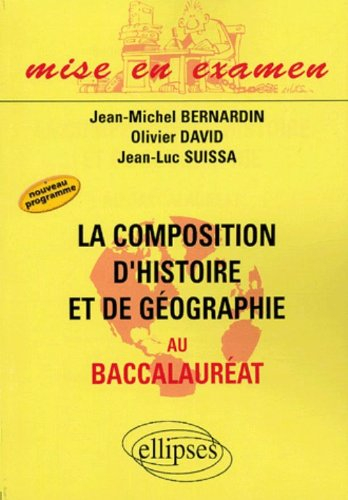 Composition d'histoire et de géographie au baccalauréat : nouveau programme