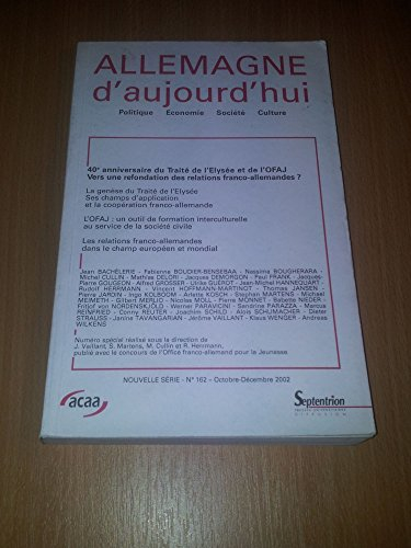 40e anniversaire du traité de l'Élysée et de l'ofaj