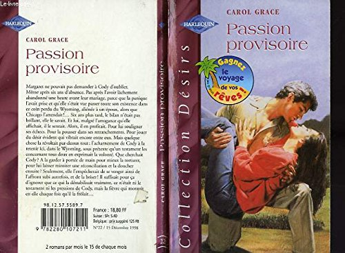 passion provisoire (désirs)