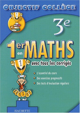 1er en maths, 3e