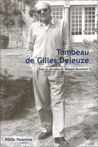 Tombeau de Gilles Deleuze