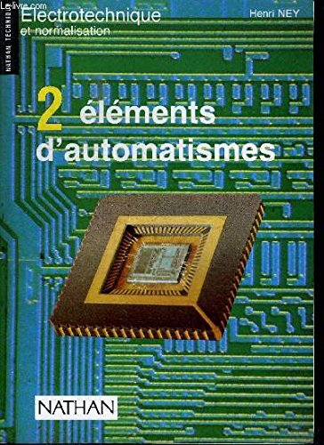 ELEMENTS D'AUTOMATISMES. Tome 2