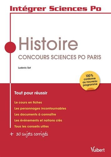 Histoire : concours Sciences Po Paris