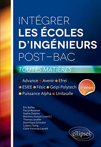 Intégrer les écoles d'ingénieurs post-bac : Advance, Avenir, Efrei, ESIEE, Fésic, Geipi Polytech, Pu