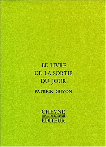 Le livre de la sortie du jour